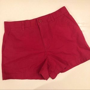 Ralph Lauren High-Waisted Hot Pink Shorts